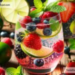 How to create refreshing berry lime spritzer