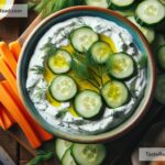 How to create refreshing cucumber dill yogurt dip