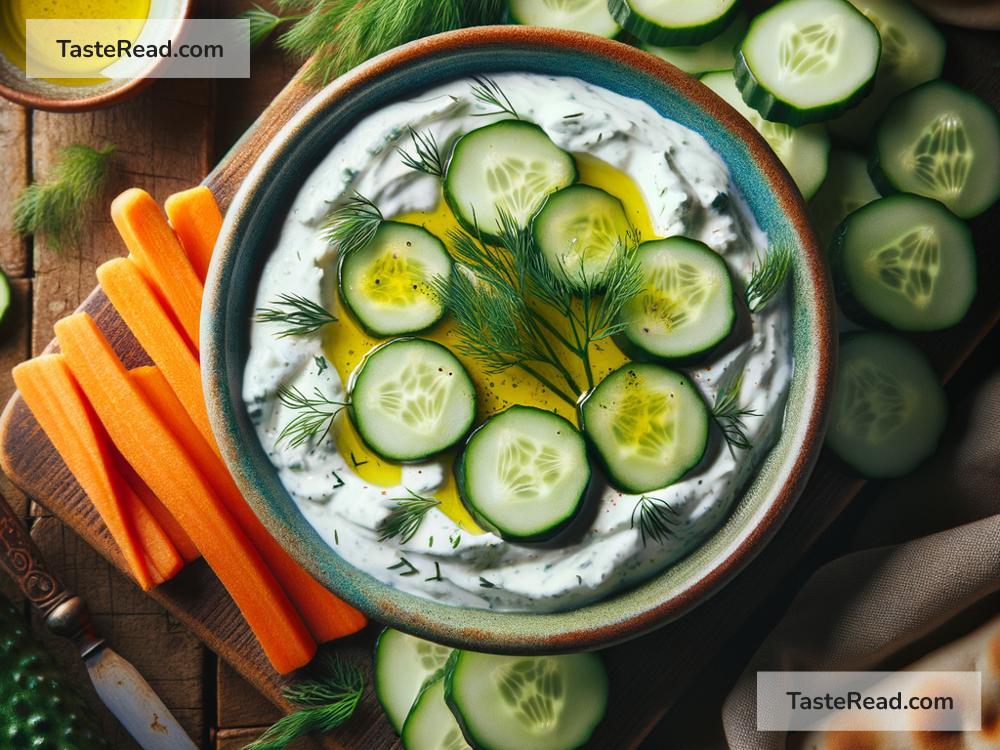 How to create refreshing cucumber dill yogurt dip