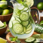 How to create refreshing cucumber lime agua fresca