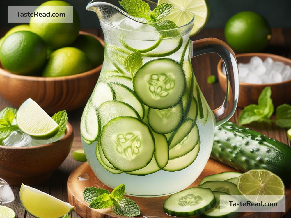 How to create refreshing cucumber lime agua fresca