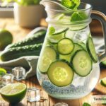 How to create refreshing cucumber lime sparkling water