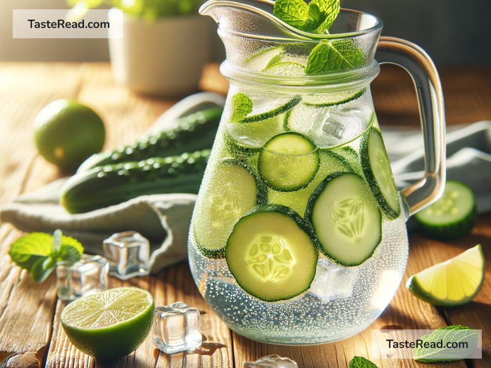 How to create refreshing cucumber lime sparkling water