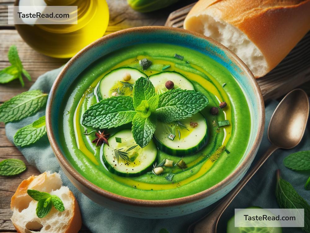 How to create refreshing cucumber mint gazpacho