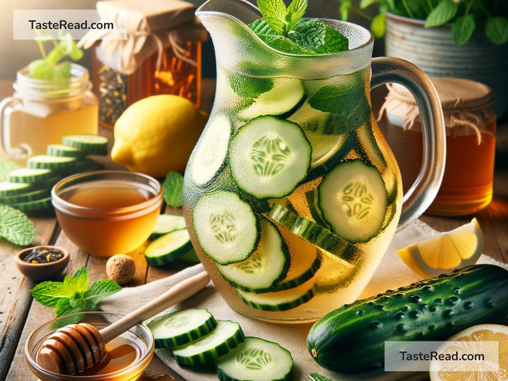 How to create refreshing cucumber mint iced tea