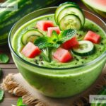 How to create refreshing cucumber watermelon gazpacho