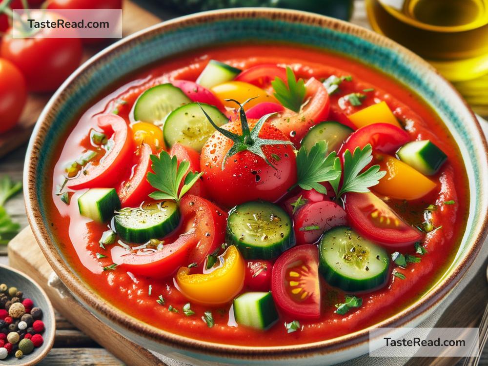 how to create refreshing gazpacho soup