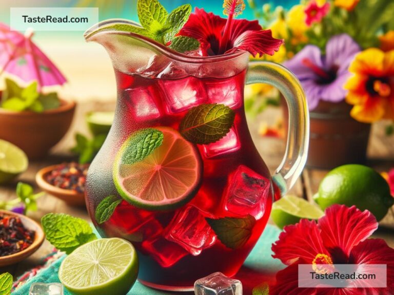 How to create refreshing hibiscus iced tea