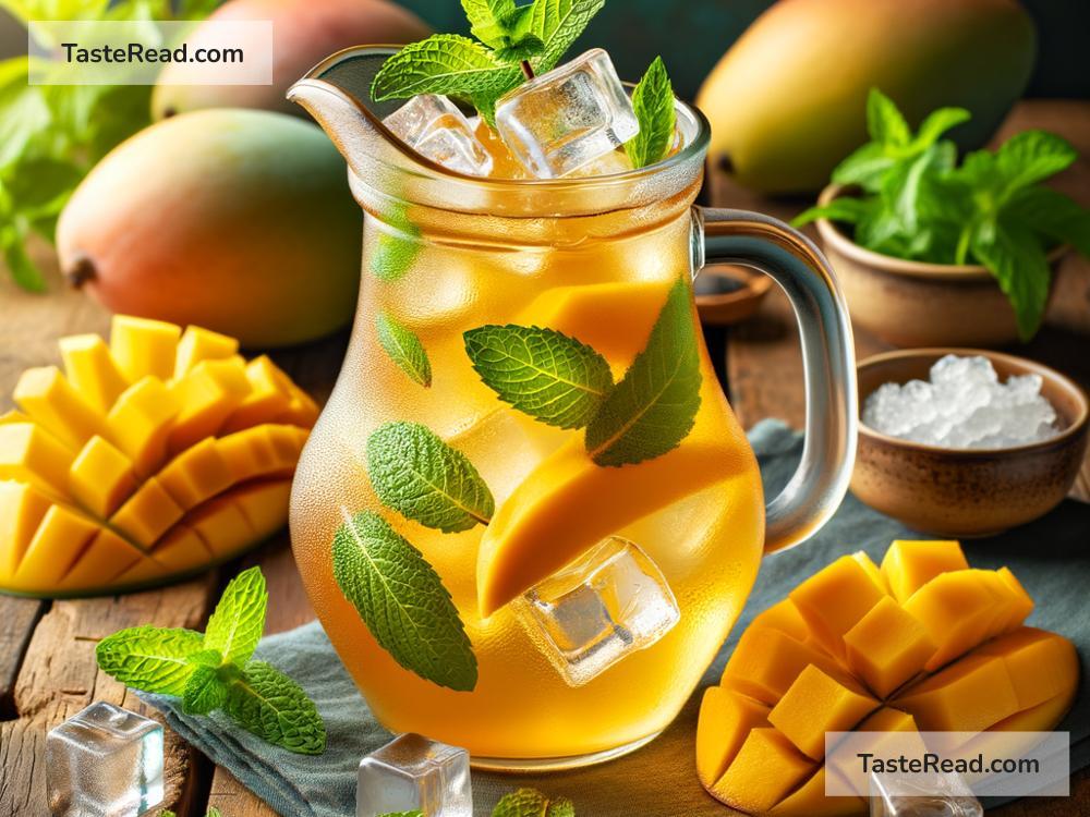 How to create refreshing mango mint iced tea