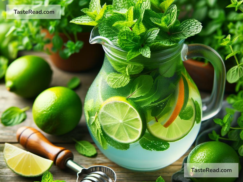 How to create refreshing mint limeade