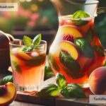 How to create refreshing peach and basil sangria