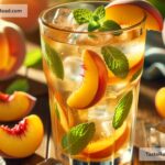 How to create refreshing peach mint iced tea