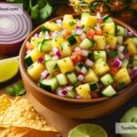 How to create refreshing pineapple cucumber salsa