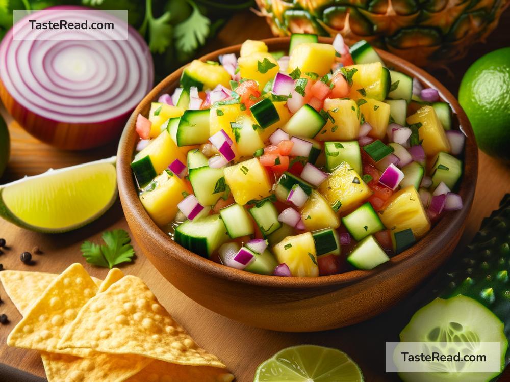 How to create refreshing pineapple cucumber salsa