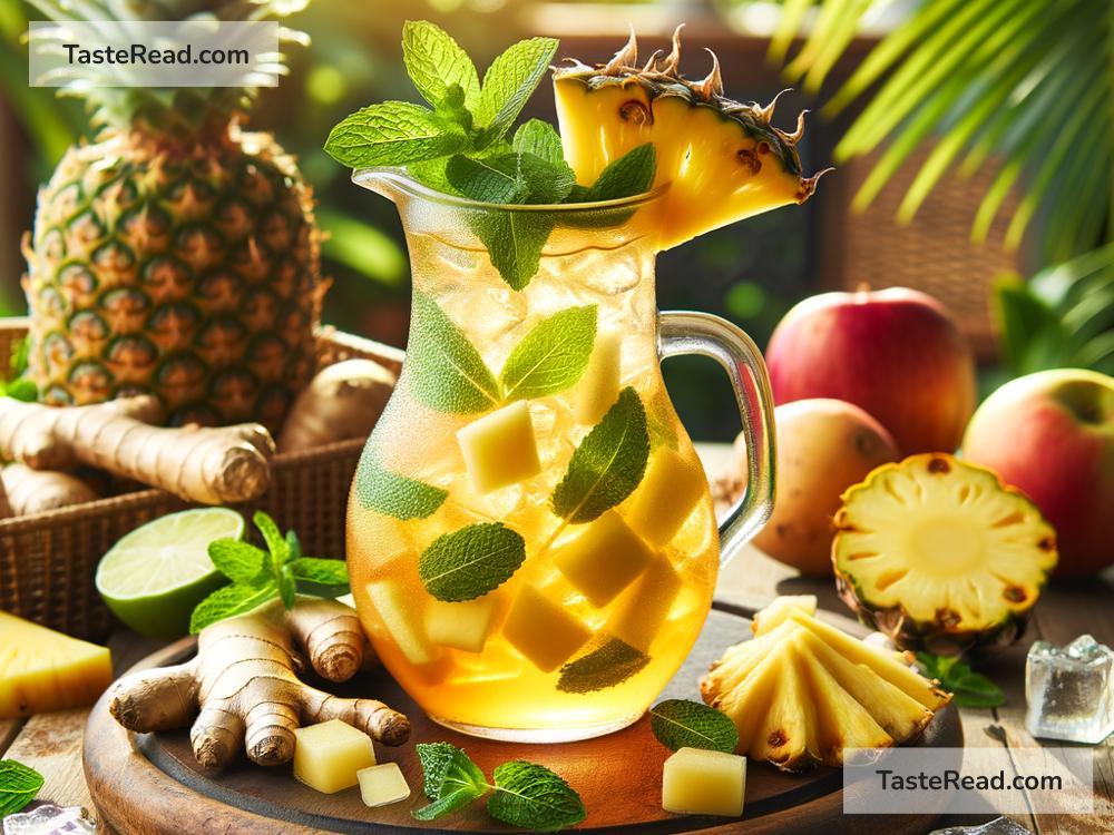 How to create refreshing pineapple ginger iced tea