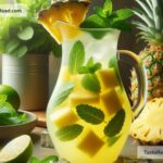 How to create refreshing pineapple mint agua fresca