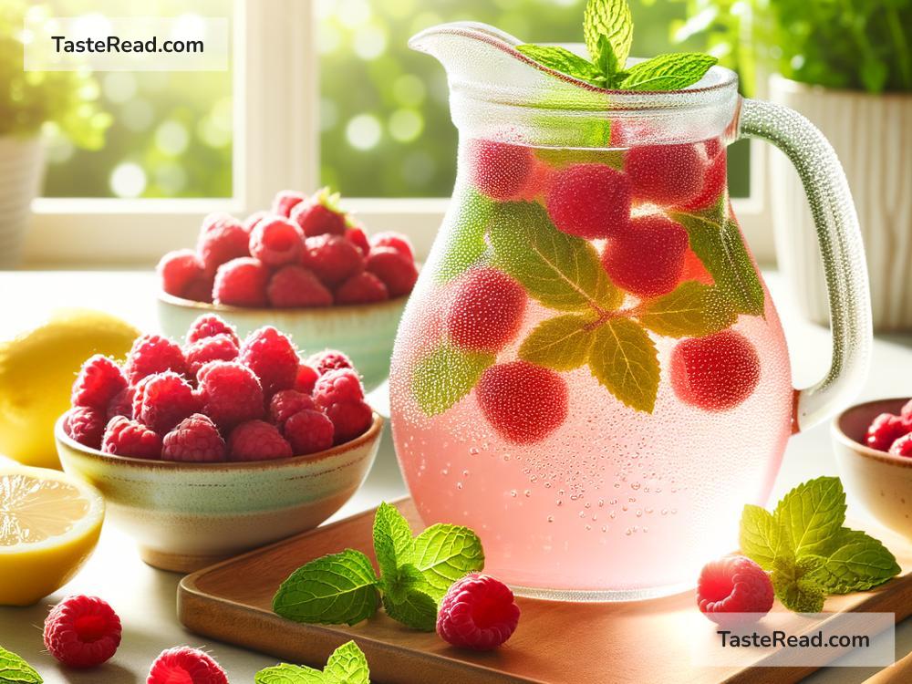 How to create refreshing raspberry mint lemonade