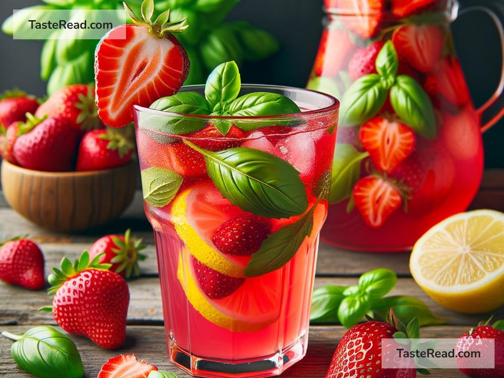 How to create refreshing strawberry basil lemonade