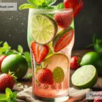 How to create refreshing strawberry lime spritzer
