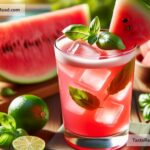 How to create refreshing watermelon basil cooler