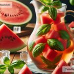 How to create refreshing watermelon basil iced tea