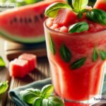 How to create refreshing watermelon basil slush