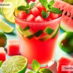 How to create refreshing watermelon lime slushies