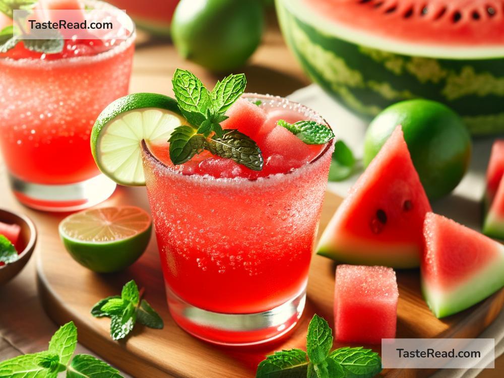 How to create refreshing watermelon mint cocktail