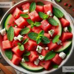 How to create refreshing watermelon mint salad