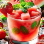 How to create refreshing watermelon strawberry slush