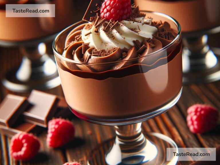 How to create rich double chocolate mousse