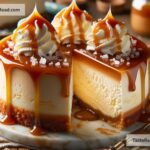 How to create rich salted caramel cheesecake