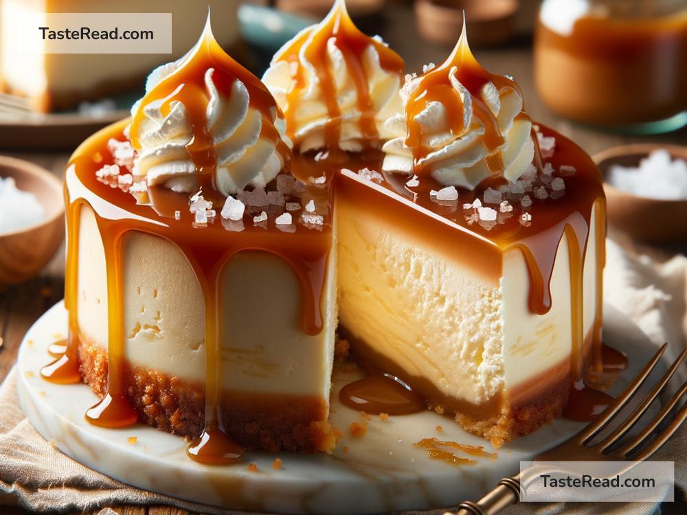 How to create rich salted caramel cheesecake