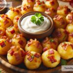 How to create savory bacon and cheddar mashed potato bites