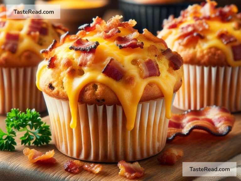 How to create savory bacon and cheddar muffins