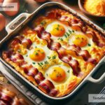 How to create savory bacon and egg breakfast casserole