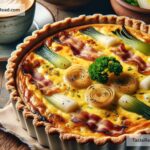 How to create savory bacon and leek quiche