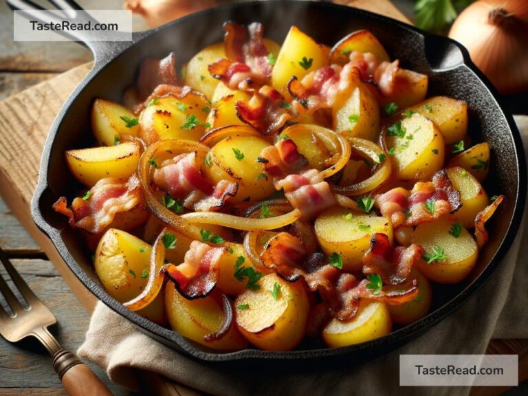 How to create savory bacon and potato hash