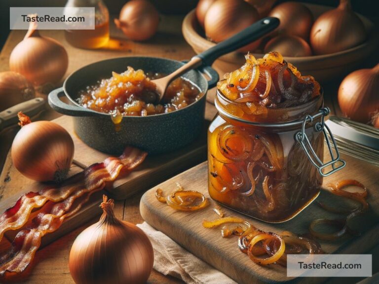 How to create savory caramelized onion and bacon chutney