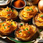 How to create savory caramelized onion and cheddar potato skins