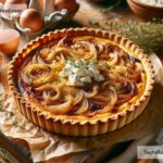 How to create savory caramelized onion and goat cheese quiche