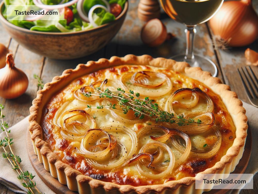 How to create savory caramelized onion and Gruyere tart