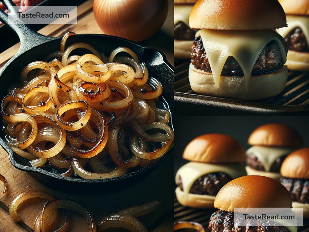 How to create savory caramelized onion and Swiss cheese sliders