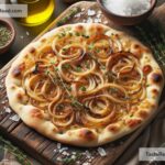 How to create savory caramelized onion and thyme flatbread