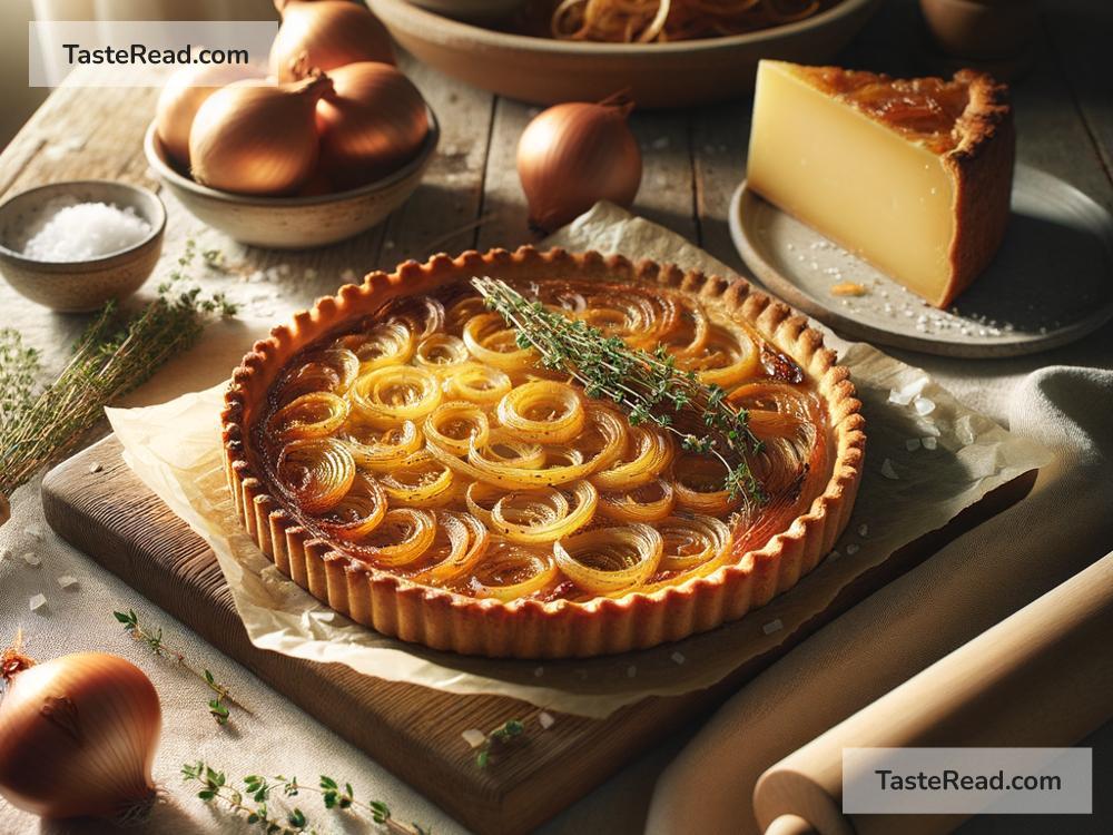 How to create savory caramelized onion tart