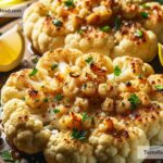 How to create savory roasted garlic cauliflower steaks