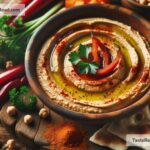How to create savory roasted red pepper hummus