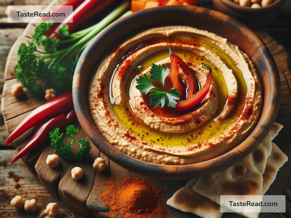 How to create savory roasted red pepper hummus