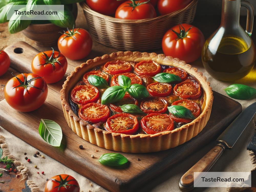 How to create savory roasted tomato and basil tart
