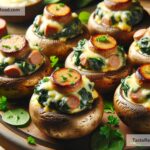 How to create savory sausage and spinach stuffed mushrooms
